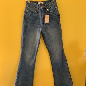 Madewell Rigid Flare jeans